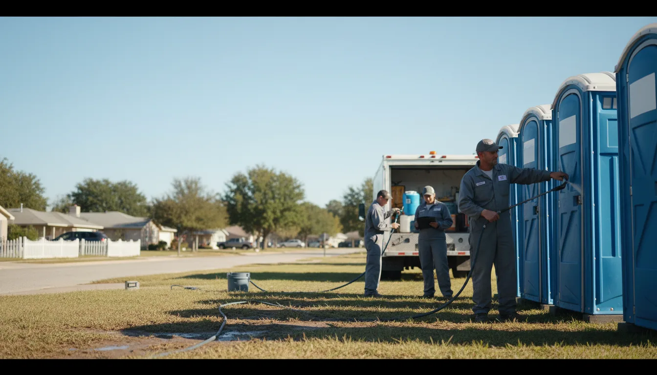 Long-Term Portable Toilet Rental in Vidalia, GA near me